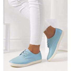 Blaue Sneakers für Damen von Warsa 1