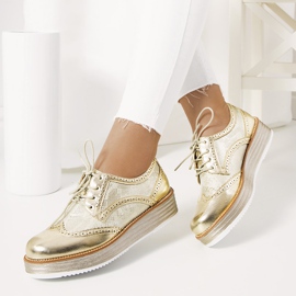 Goldene Menard Damenschuhe 1
