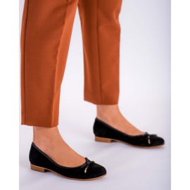 Marco Shoes Ballerinas 1152P aus Wildleder in Schwarz 1