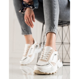 TRENDI Stylische Sneaker weiß mehrfarbig 1