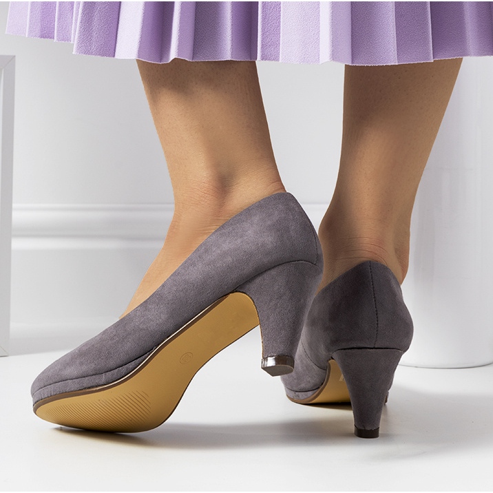 Graphite Alves Damenpumps grau 1