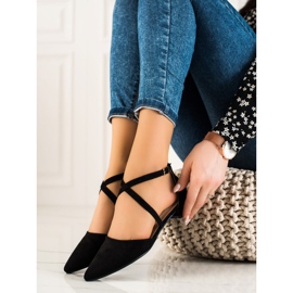 Sabatina Schwarze Pumps in Spitz 1