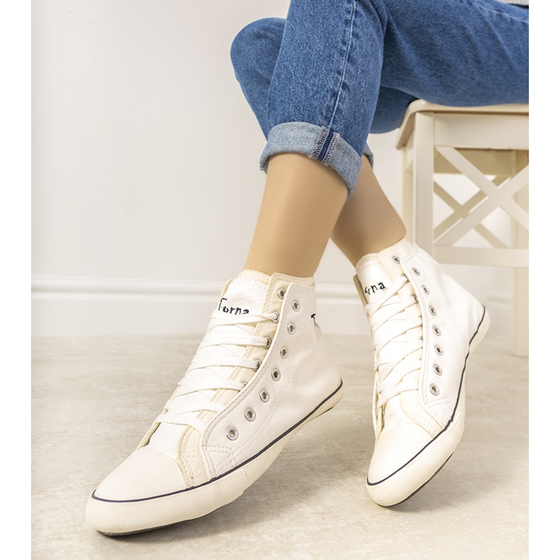 #Torna Damen Turnschuhe weiß #Beschädigt# 1