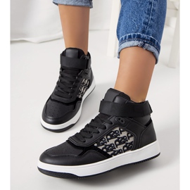 PA1 Schwarze Kansas-Sneaker für Damen 1
