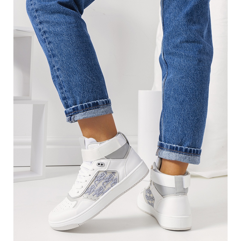 PA1 Weiße Kansas-Turnschuhe für Damen 1