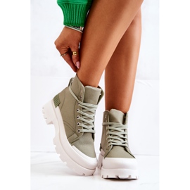 PS1 Treue grüne gebundene Stiefel 2