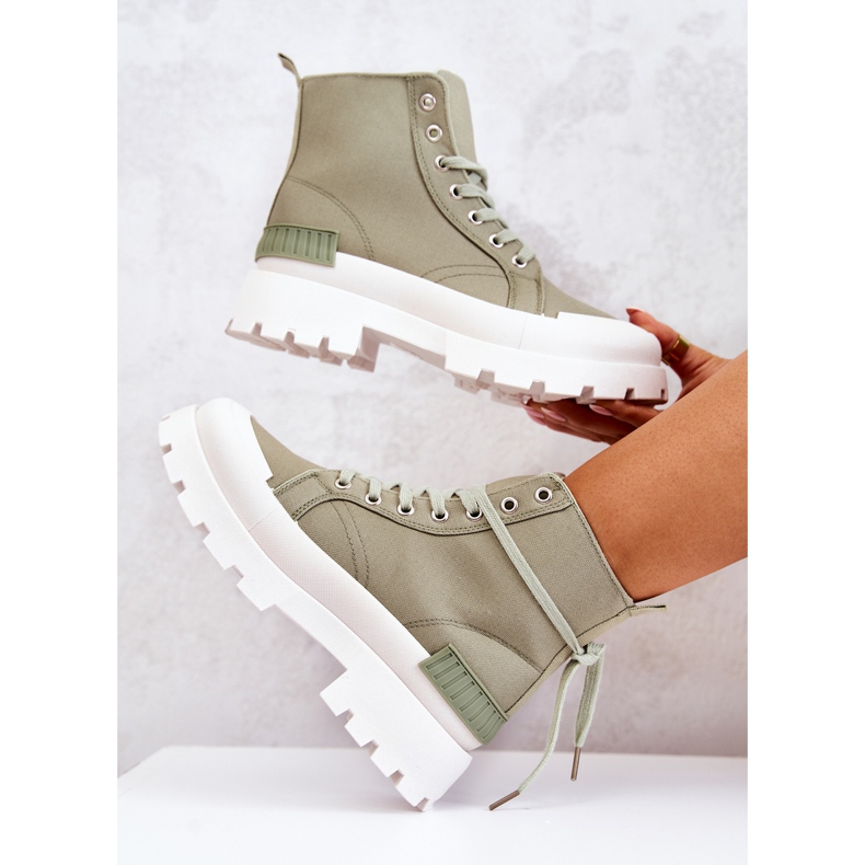 PS1 Treue grüne gebundene Stiefel 1