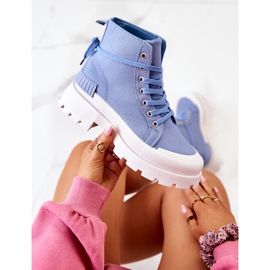 PS1 Treue blaue gebundene Stiefel 1