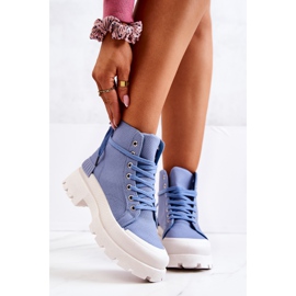 PS1 Treue blaue gebundene Stiefel 2