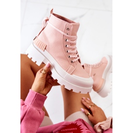 PS1 Treue rosa gebundene Stiefel 1