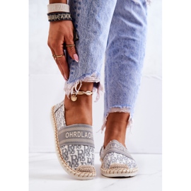 PS1 Klassische graue Espadrilles Warm Time beige 2