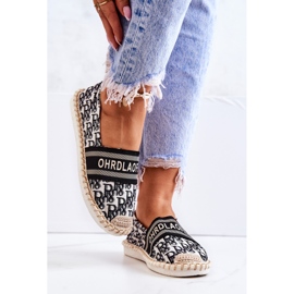 PS1 Klassische schwarze Warm Time Espadrilles beige 2