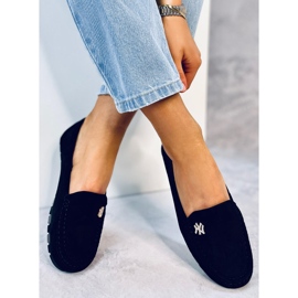Schwarze Sekue-Slipper für Damen 1