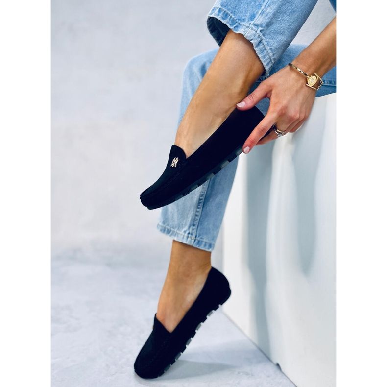 Schwarze Sekue-Slipper für Damen 2