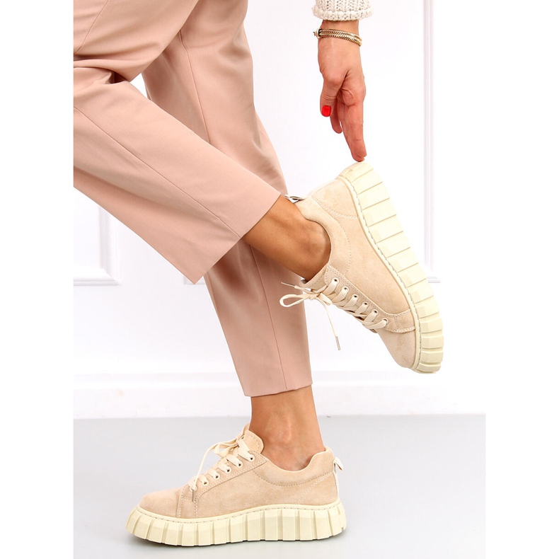 Tyra Beige Damenturnschuhe 1
