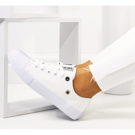 Weiße Damenturnschuhe Big Star AA274010 1