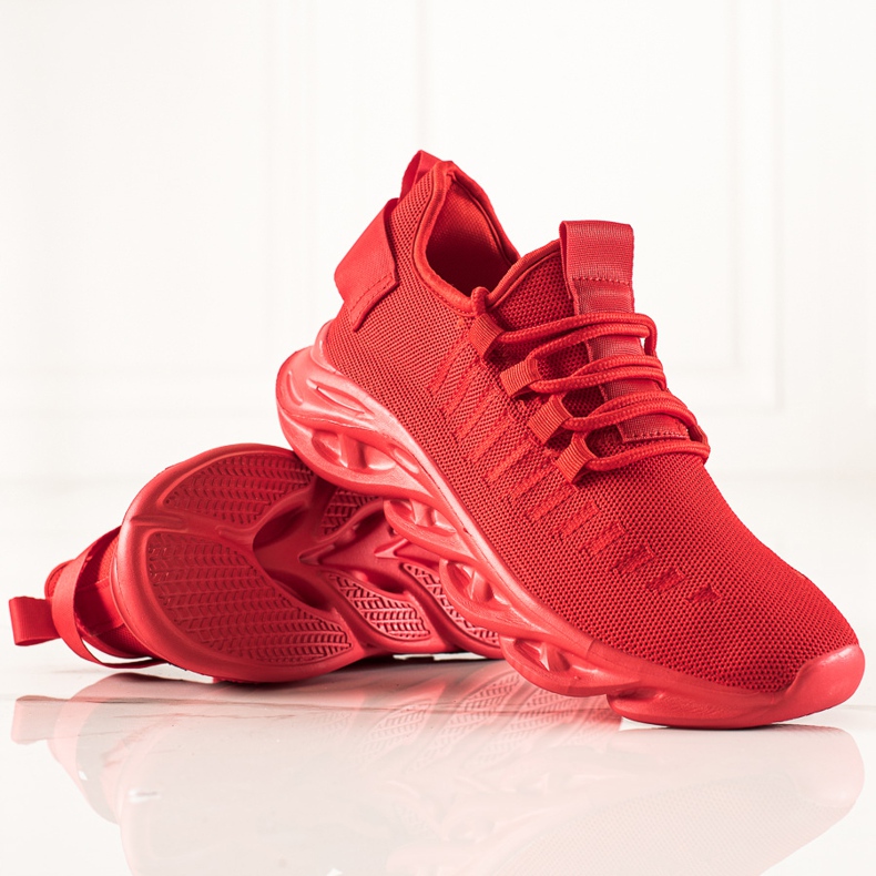 TRENDI Modischer Sportschuh für Herren rot 2