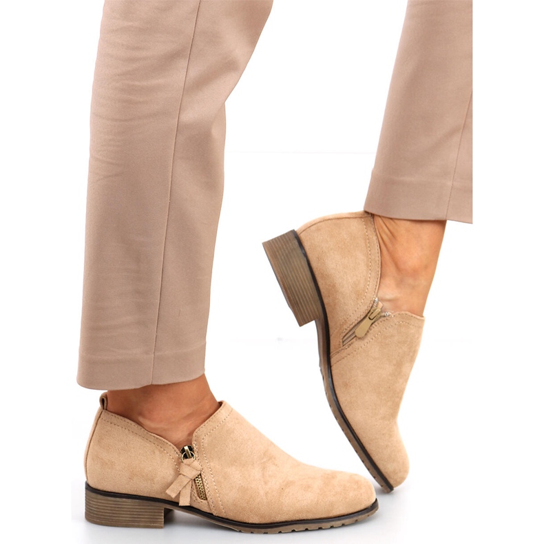 Erna Khaki Damenschuhe beige 1