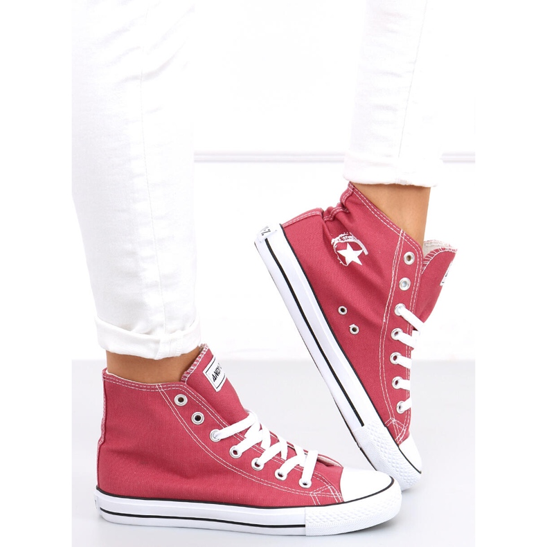 Knöchelhohe Turnschuhe von Inga Blush rosa 1