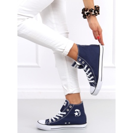 High-Top-Sneaker Ingi DK.BLUE marineblau 1