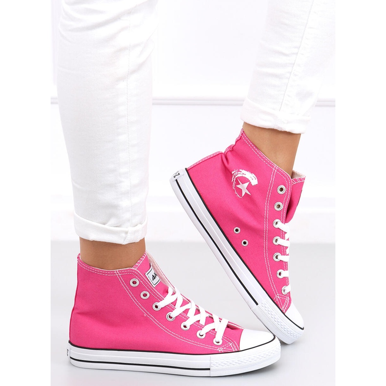 Knöchelhohe Sneaker von Ingi Fushia rosa 1