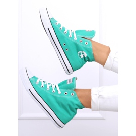 Inga L.GREEN knöchelhohe Sneakers grün 2