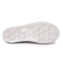 Lederturnschuhe Big Star JJ374024 Weiß 2