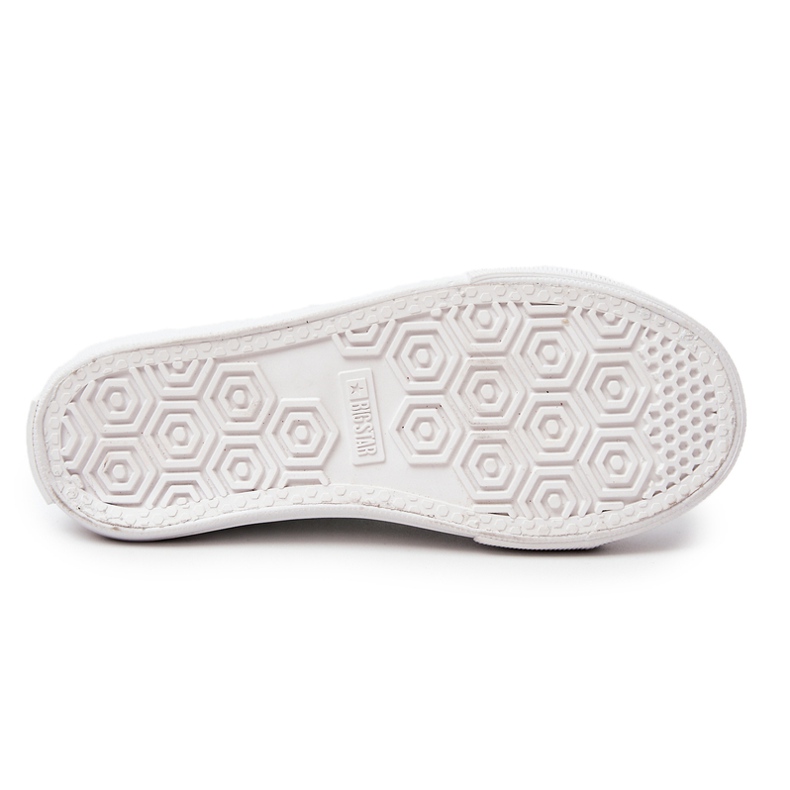 Lederturnschuhe Big Star JJ374024 Weiß 2