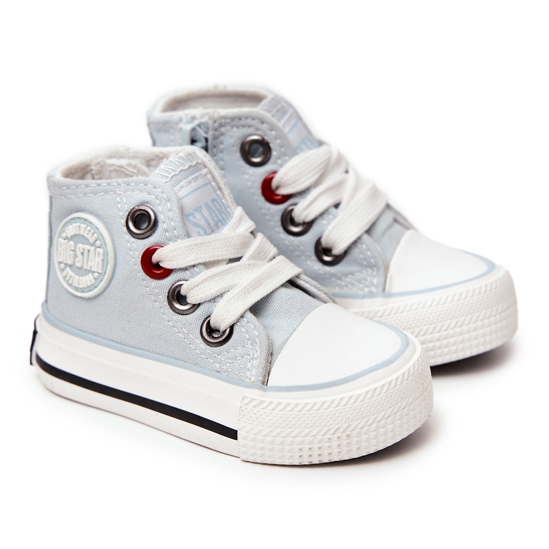 Klassische Kinderturnschuhe Big Star HH374192 Blau 2