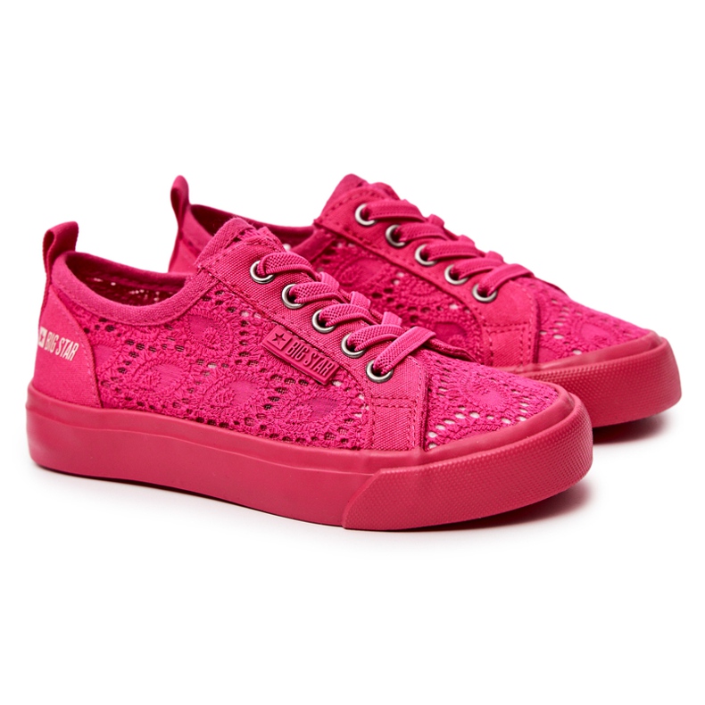 Durchbrochene Turnschuhe Big Star JJ374007 Rosa ['rosa'] 1