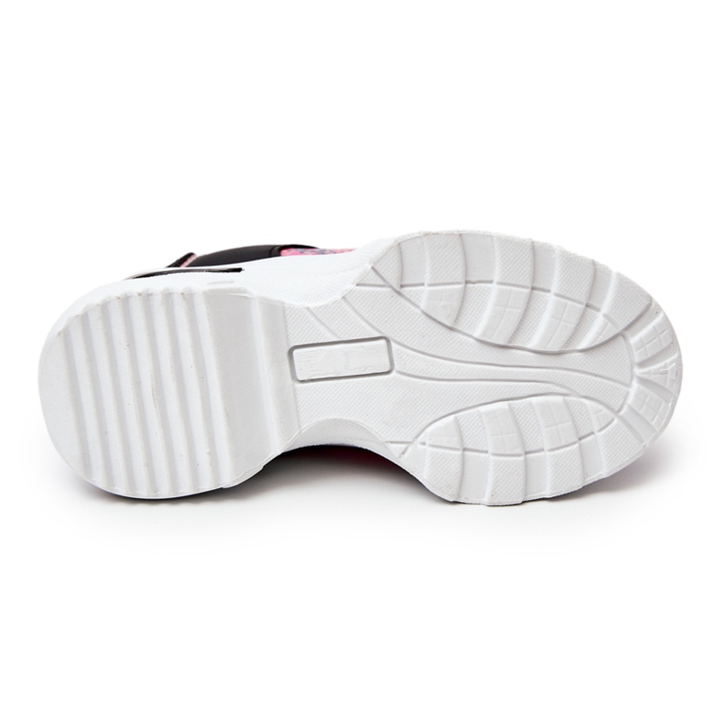 FR1 Sportschuhe aus schwarzem Gabbie-Schlangenleder rosa 1