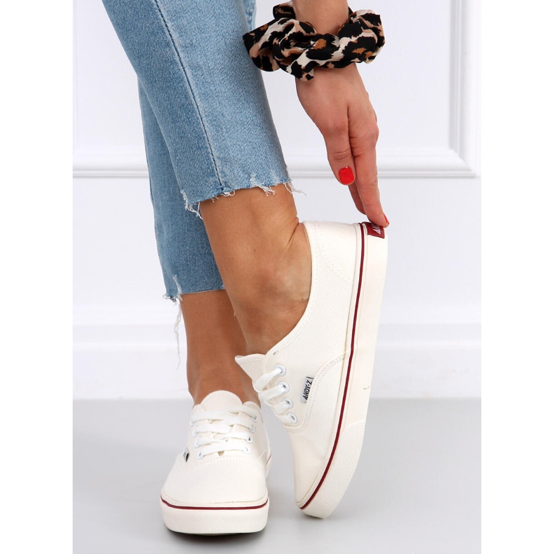 Aura Beige Turnschuhe für Damen 1