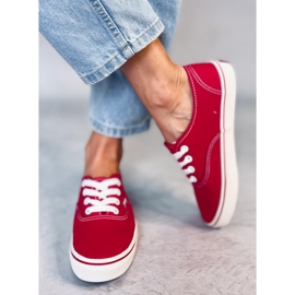 Aura Rote Damenturnschuhe 1