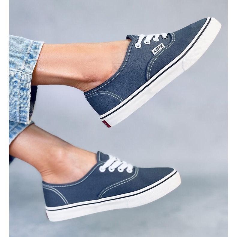 Aura DK.GRAY Turnschuhe für Damen grau 1