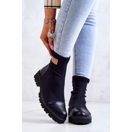 Stoff-Slipper Nicole Schwarz 2705 2