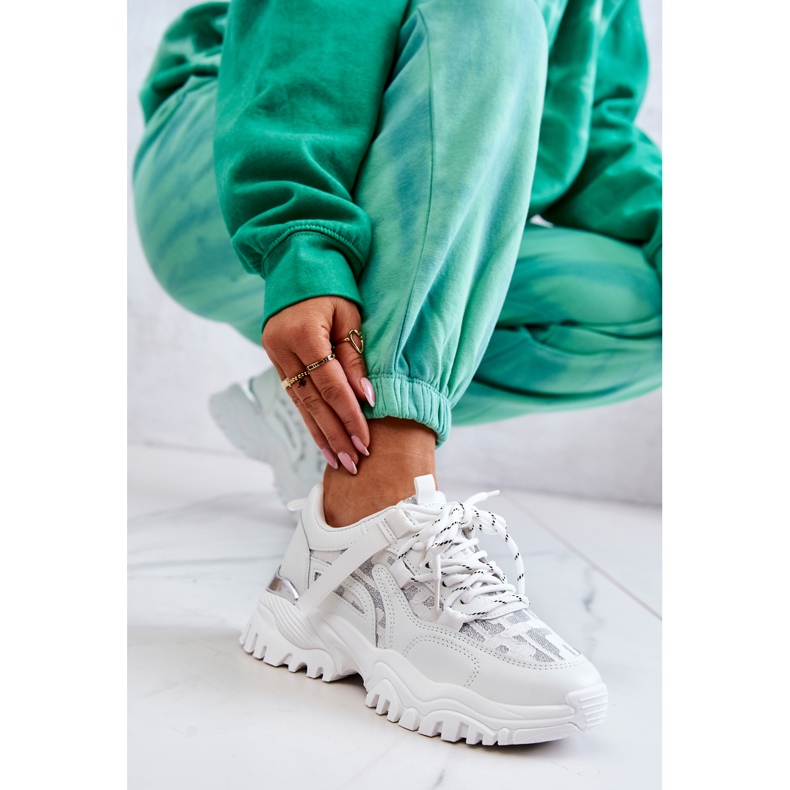 FB2 Turnschuhe auf einer massiven Sohle Weiß Ihr Stil 1