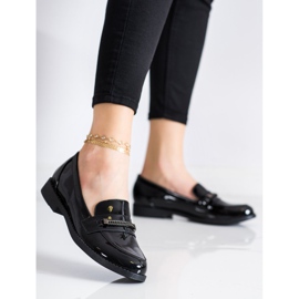 TRENDI Elegante Lackschuhe schwarz 2