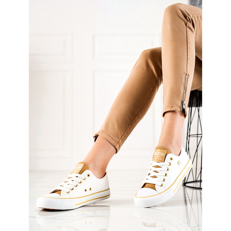 Damen Big Star Turnschuhe HH274458 weiß 2