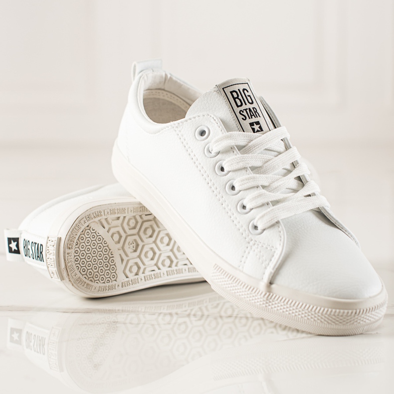 Damen Big Star Turnschuhe JJ274311 weiß 1