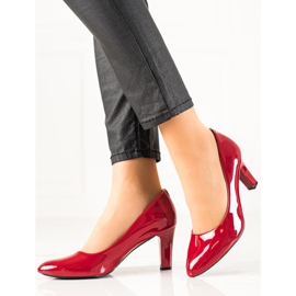 Goodin Rote klassische Pumps 1