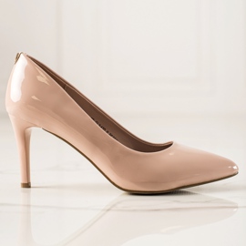 Stylische High Heels rosa 1
