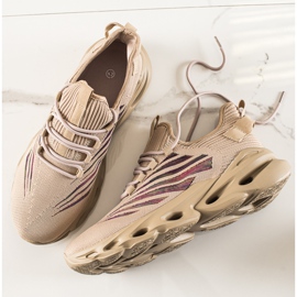 TRENDI Modischer Herren-Sneaker beige 1