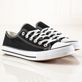 TRENDI Turnschuhe für Herren schwarz 1