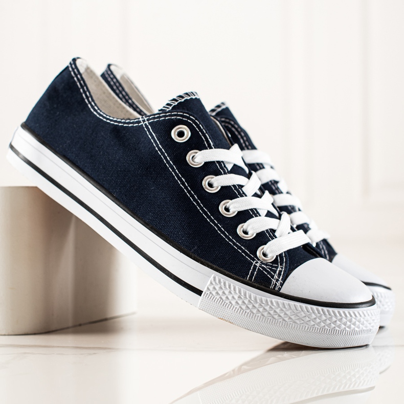 TRENDI Turnschuhe für Herren navy blau 1
