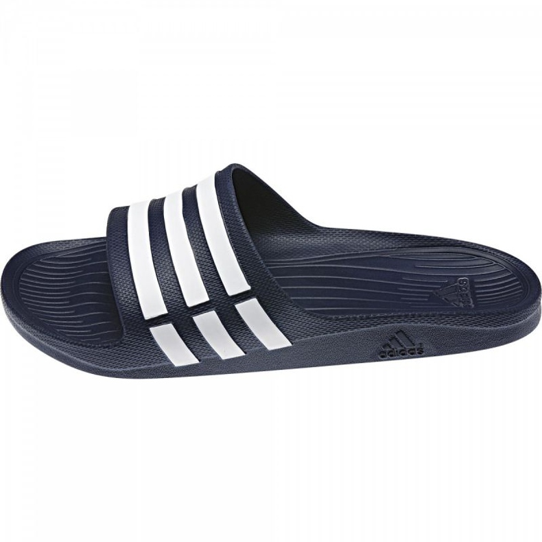Adidas Duramo Slide G15892 Hausschuhe weiß navy blau 2