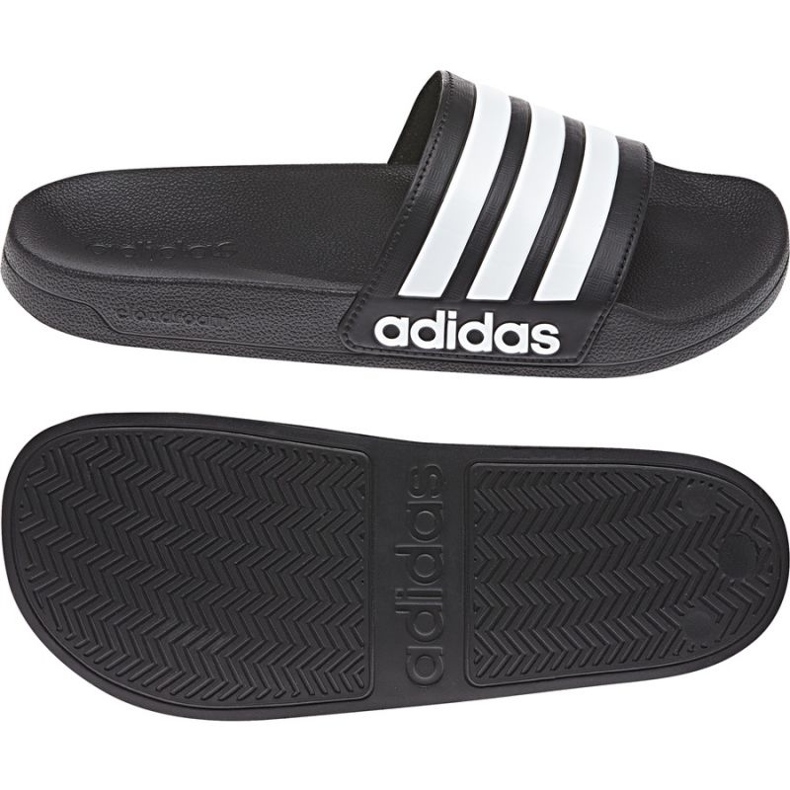 Adidas Adilette Shower AQ1701 Hausschuhe weiß schwarz 1