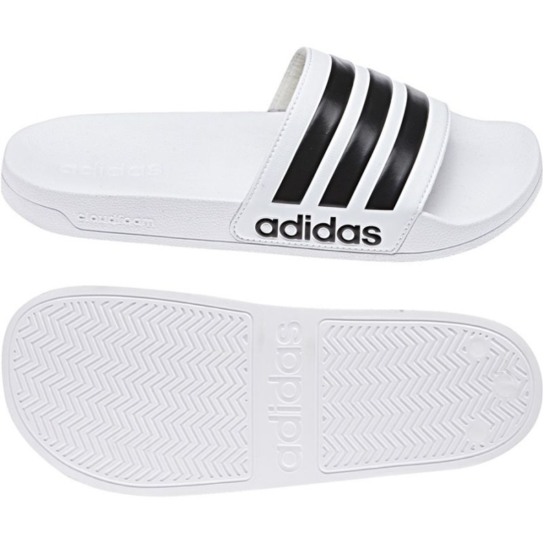Adidas Adilette Shower AQ1702 Hausschuhe weiß schwarz 1