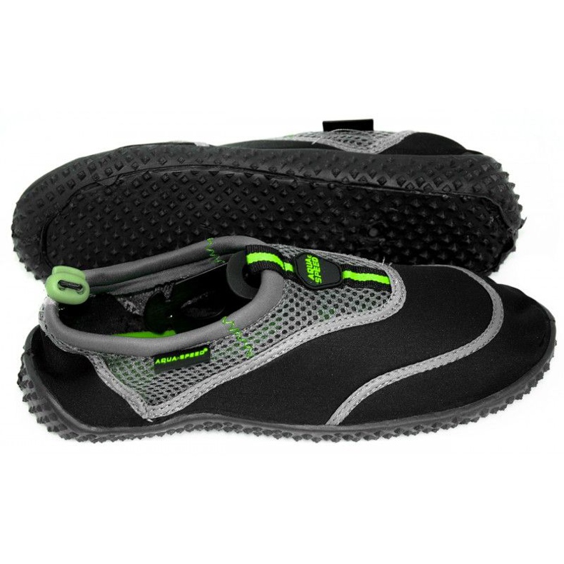 AQUA-SPEED 5A Strandschuhe ['schwarz schwarz'] schwarz 2