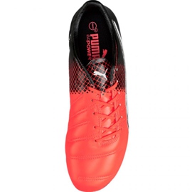 Fußballschuhe Puma evoPOWER 1.3 Lth Fg M 103850 01 mehrfarbig orange 1