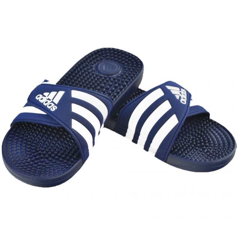 Adidas Adissage M F35579 Hausschuhe blau 1